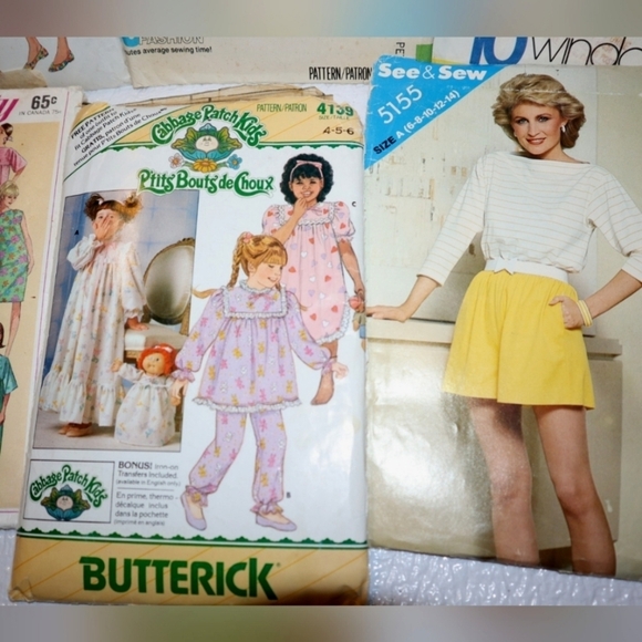 Lot of Sewing Patterns Simplicity McCall Butterwick - Picture 7 of 16